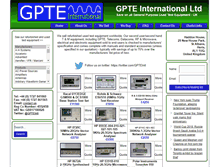 Tablet Screenshot of generalpurposetestequipmentinternational.com